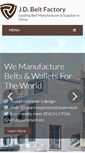 Mobile Screenshot of chinajdleather.com